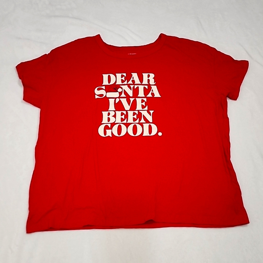 Men's Red Santa Short Sleeve Tee XXL